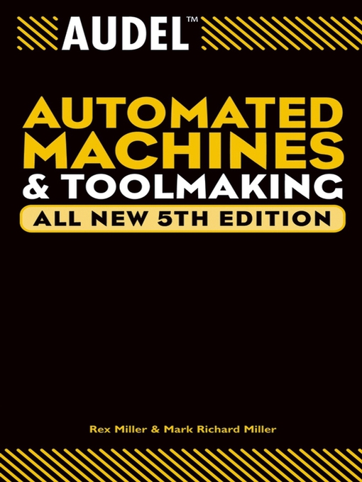 Cover image for Audel Automated Machines and Toolmaking